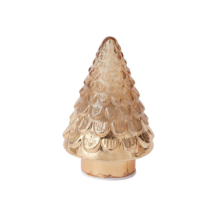 The Holiday Aisle Golden Glow Tree Wayfair